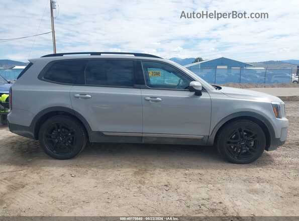 5XYP5DGC3PG385081 2023 KIA TELLURIDE Gray Սալոնի հետևի տեսք