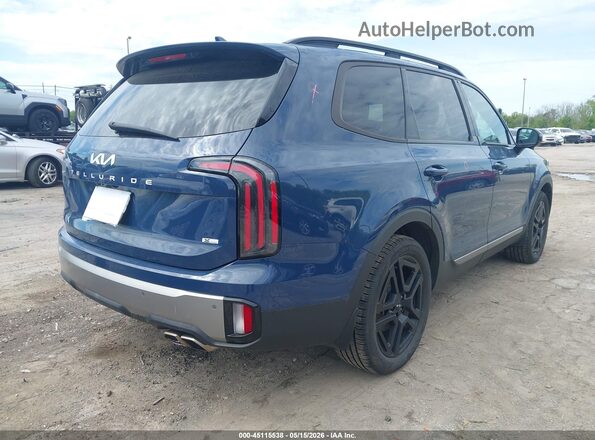 5XYP5DGC4PG336603 2023 KIA TELLURIDE Blue Հետևի աջ