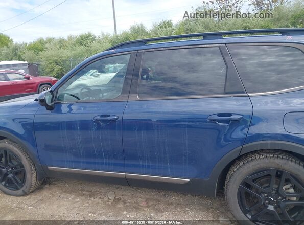 5XYP5DGC4PG336603 2023 KIA TELLURIDE Blue Սալոնի 360 աստիճան տեսք