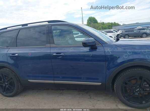 5XYP5DGC4PG336603 2023 KIA TELLURIDE Blue Սալոնի հետևի տեսք