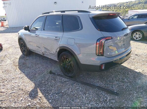 5XYP5DGC4SG615607 2025 KIA TELLURIDE Gray Rear left
