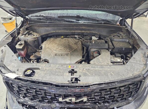 5XYP5DGC5RG530592 2024 KIA TELLURIDE Gray Widok komory silnika