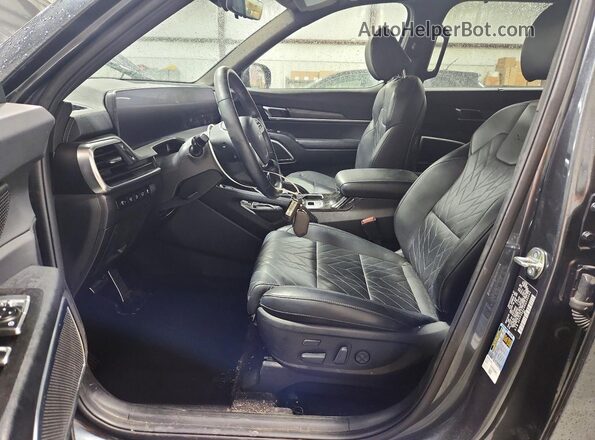 5XYP5DGC5RG530592 2024 KIA TELLURIDE Gray Widok wnętrza z przodu