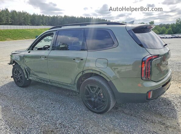 5XYP5DGC6RG479555 2024 KIA TELLURIDE Green Задня ліва чверть