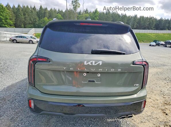 5XYP5DGC6RG479555 2024 KIA TELLURIDE Green Вид ззаду