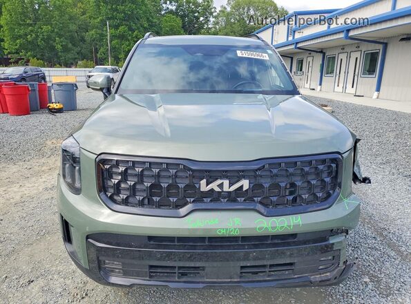 5XYP5DGC6RG479555 2024 KIA TELLURIDE Green Вид спереду