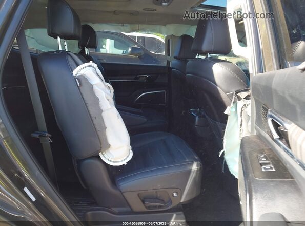 5XYP5DGC7PG359549 2023 KIA TELLURIDE Black Widok naklejki z numerem VIN