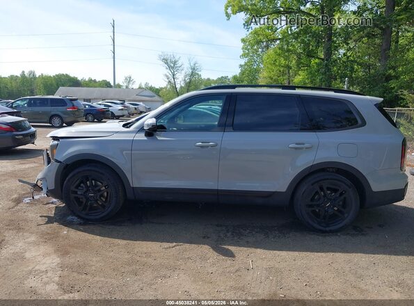 5XYP5DGC7RG550228 2024 KIA TELLURIDE Gray სალონის 360-გრადუსიანი ხედი