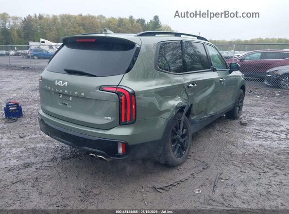 5XYP5DGC8RG461204 2024 KIA TELLURIDE Green Rear right