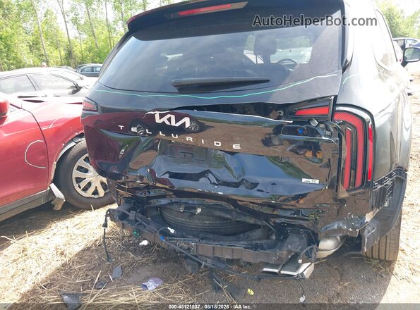 5XYP5DGC8RG551873 2024 KIA TELLURIDE Черный Вид спереди