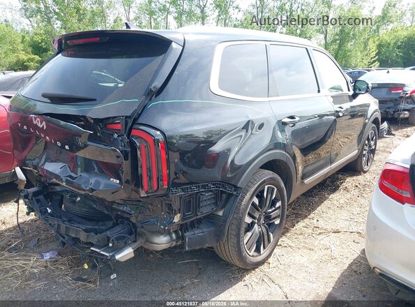 5XYP5DGC8RG551873 2024 KIA TELLURIDE Черный Задняя правая четверть