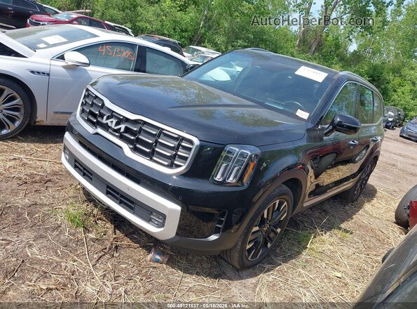 5XYP5DGC8RG551873 2024 KIA TELLURIDE Черный Передняя левая четверть