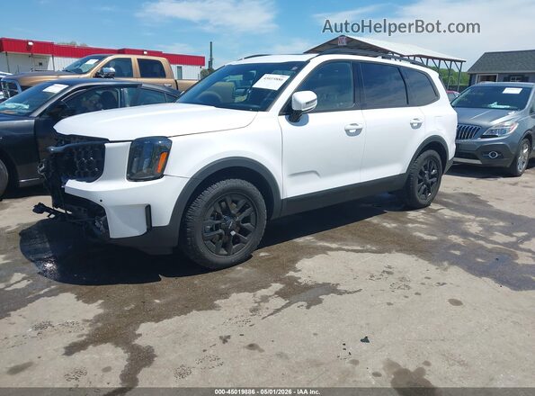 5XYP5DGC9RG522429 2024 KIA TELLURIDE White Առջևի ձախ երեք քառորդ տեսարան
