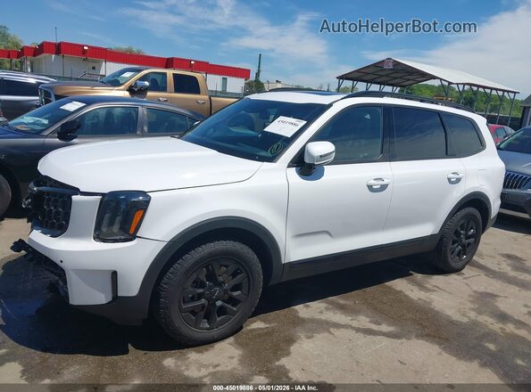 5XYP5DGC9RG522429 2024 KIA TELLURIDE White Սալոնի 360 աստիճան տեսք