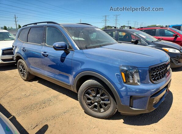 5XYP5DGCXRG433615 2024 KIA TELLURIDE Синий 