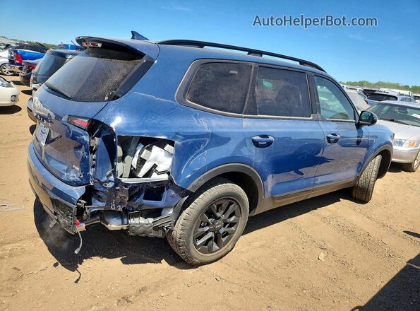 5XYP5DGCXRG433615 2024 KIA TELLURIDE Синий 