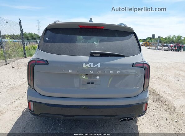 5XYP5DGCXRG489912 2024 KIA TELLURIDE Gray 