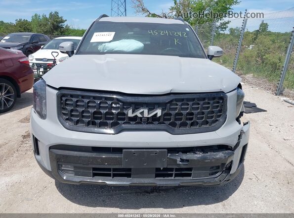 5XYP5DGCXRG489912 2024 KIA TELLURIDE Gray 
