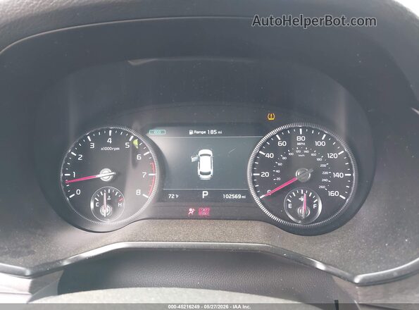 5XYP5DHC0LG045993 2020 KIA TELLURIDE Серый Вид задних сидений