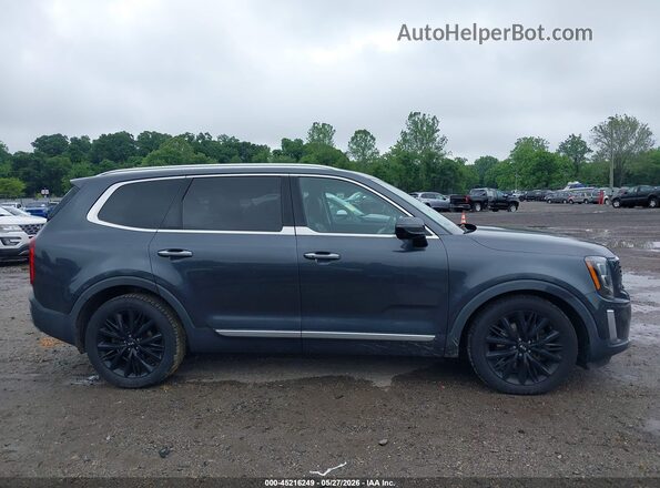5XYP5DHC0LG045993 2020 KIA TELLURIDE Серый Вид задней части салона