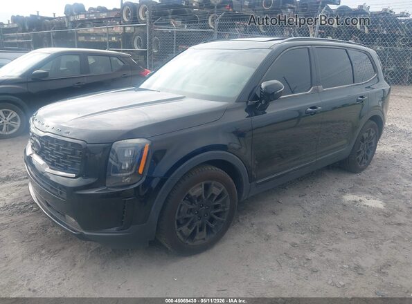 5XYP5DHC1MG134618 2021 KIA TELLURIDE Black Przód lewy