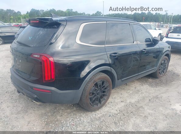 5XYP5DHC1MG134618 2021 KIA TELLURIDE Black Tył prawy