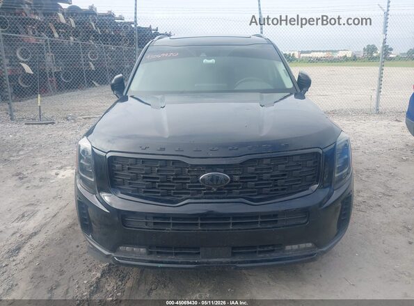 5XYP5DHC1MG134618 2021 KIA TELLURIDE Black Widok zestawu wskaźników