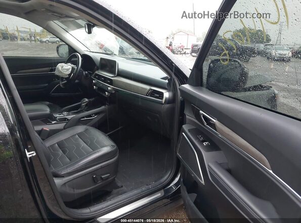 5XYP5DHC2NG226922 2022 KIA TELLURIDE Черный Вид салона спереди
