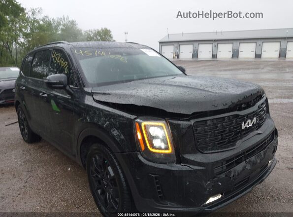 5XYP5DHC2NG226922 2022 KIA TELLURIDE Черный Вид спереди
