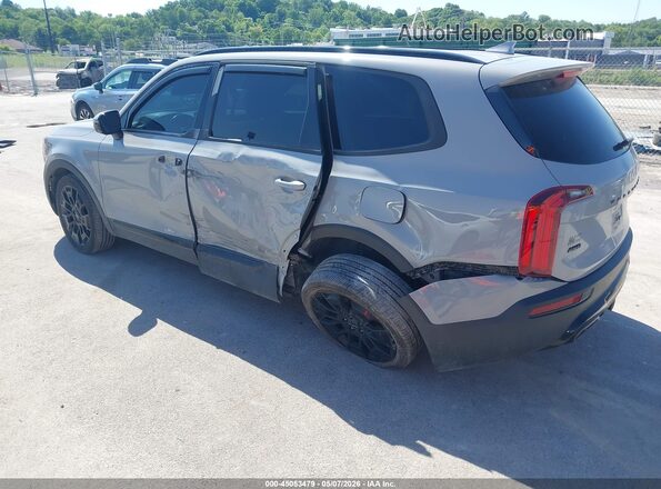 5XYP5DHC3NG316418 2022 KIA TELLURIDE Silver უკანა მარცხენა