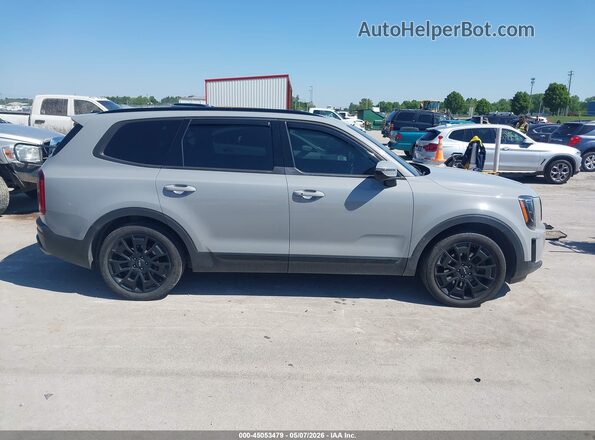 5XYP5DHC3NG316418 2022 KIA TELLURIDE Silver უკანა სალონის ხედი