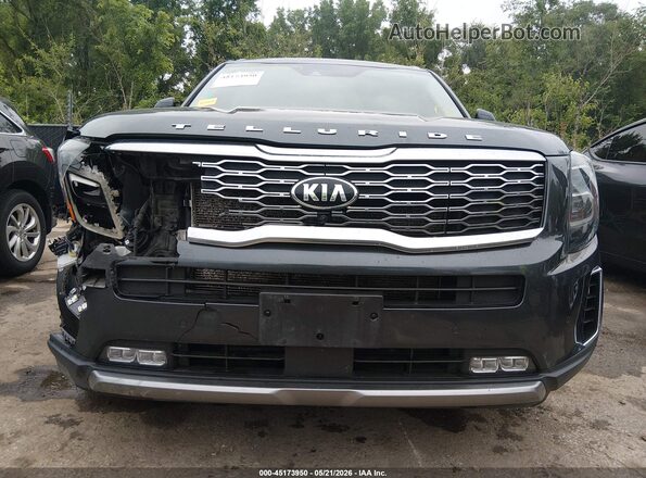 5XYP5DHC6MG128233 2021 KIA TELLURIDE Gray Դիմացի տեսք