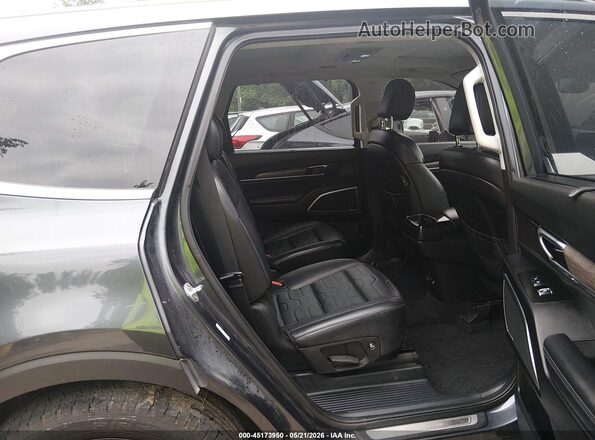 5XYP5DHC6MG128233 2021 KIA TELLURIDE Gray VIN կոդի պիտակի տեսք