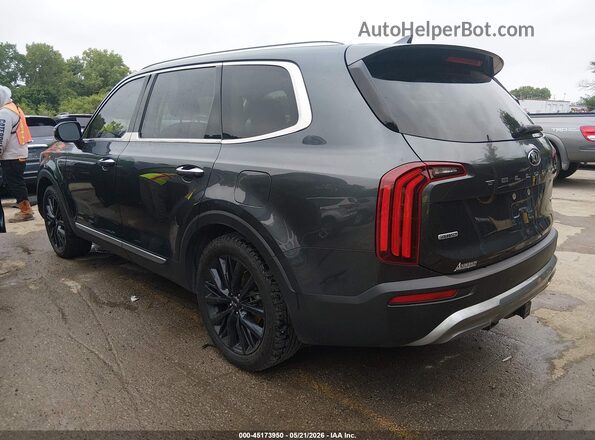 5XYP5DHC6MG128233 2021 KIA TELLURIDE Gray Հետևի ձախ