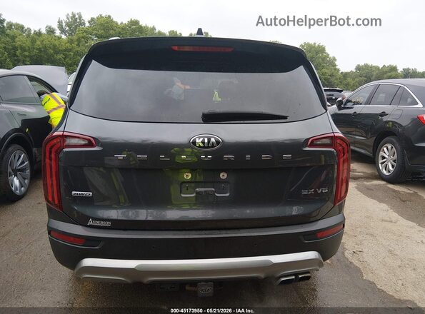 5XYP5DHC6MG128233 2021 KIA TELLURIDE Gray 