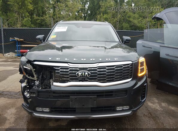 5XYP5DHC6MG128233 2021 KIA TELLURIDE Gray Սարքավորումների վահանակի տեսք