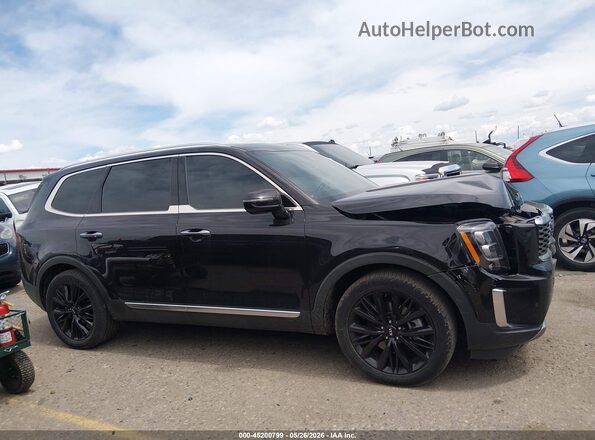 5XYP5DHC6MG134114 2021 KIA TELLURIDE Black Rear interior view