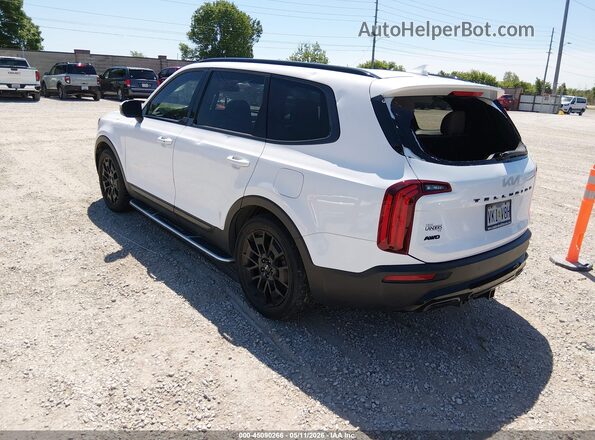 5XYP5DHC7NG207170 2022 KIA TELLURIDE White უკანა მარცხენა