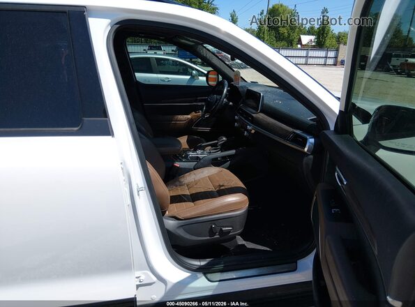 5XYP5DHC7NG207170 2022 KIA TELLURIDE White წინა სალონის ხედი