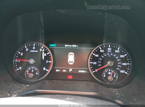 5XYP5DHC7NG207170 2022 KIA TELLURIDE White უკანა სავარძლების ხედი