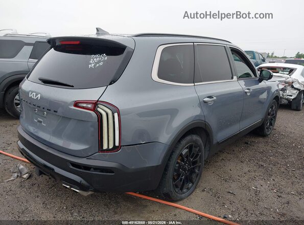 5XYP5DHC7NG270303 2022 KIA TELLURIDE Gray Tył prawy