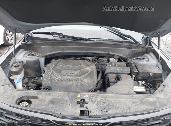 5XYP5DHC7NG270303 2022 KIA TELLURIDE Gray Widok z tyłu