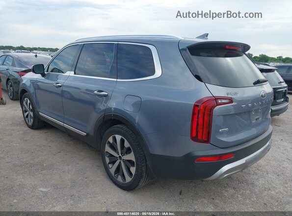 5XYP5DHC8LG004947 2020 KIA TELLURIDE Gray Rear left