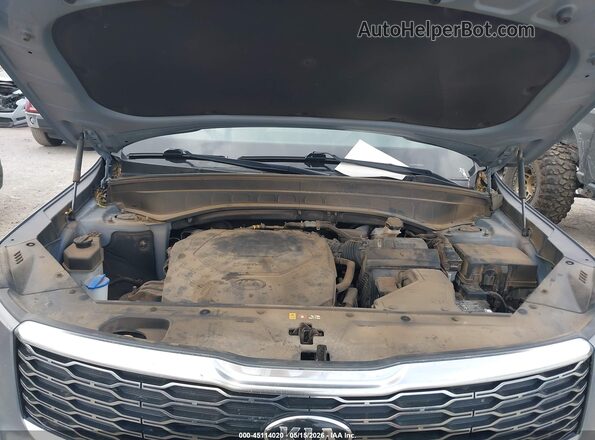 5XYP5DHC8LG004947 2020 KIA TELLURIDE Gray Rear view
