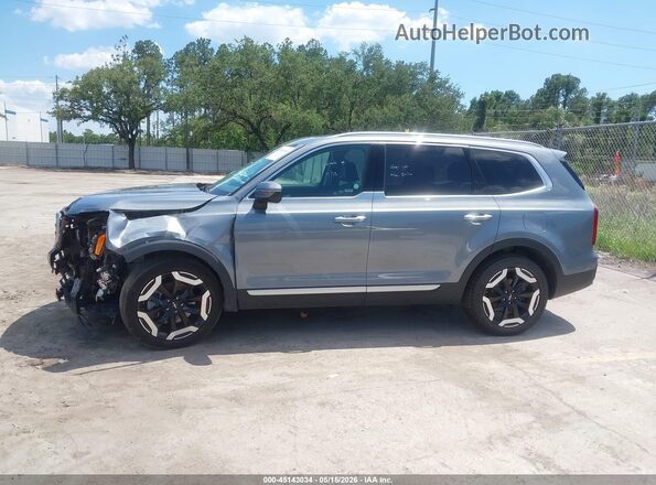 5XYP64GC2SG570065 2025 KIA TELLURIDE Синий Панорамный вид салона 360°