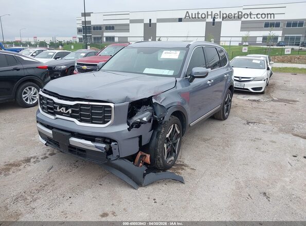 5XYP64GC2SG700281 2025 KIA TELLURIDE Gray Przód lewy