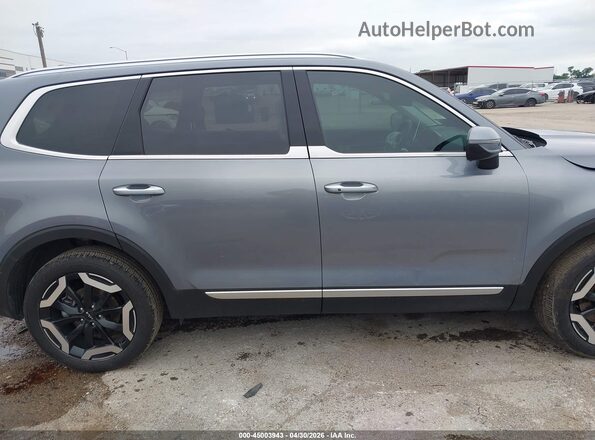 5XYP64GC2SG700281 2025 KIA TELLURIDE Gray Widok wnętrza z tyłu