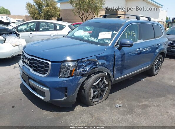 5XYP64GC5RG510128 2024 KIA TELLURIDE Синий 