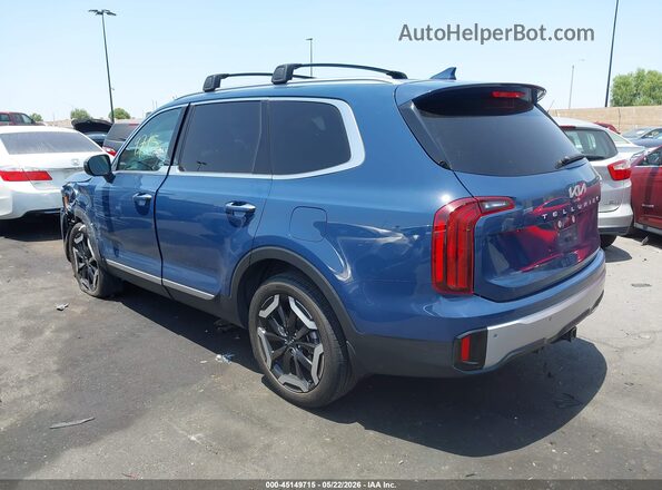 5XYP64GC5RG510128 2024 KIA TELLURIDE Синий 