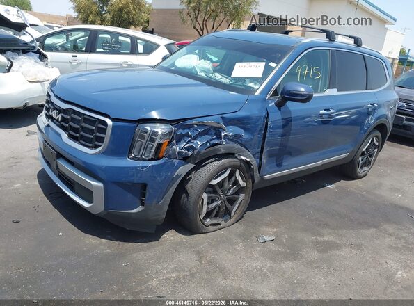 5XYP64GC5RG510128 2024 KIA TELLURIDE Синий 